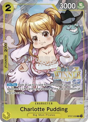 Charlotte Pudding (Offline Regional 2023) [Winner], One Piece Promotion Cards