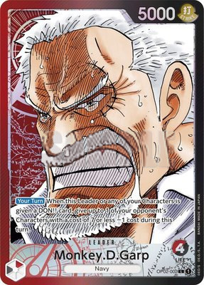 Monkey.D.Garp (002) (Alternate Art), Paramount War