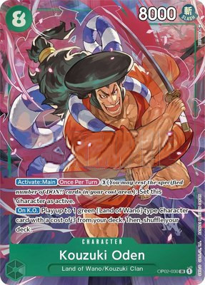 Kouzuki Oden (Alternate Art), Paramount War