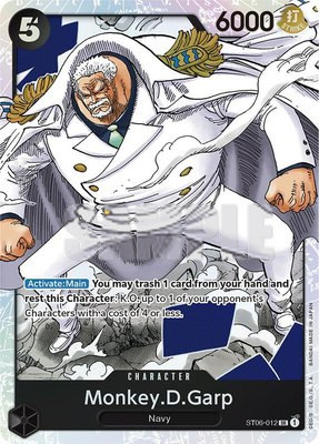 Monkey.D.Garp, Starter Deck 6: Absolute Justice