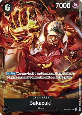 Sakazuki (Alternate Art), Paramount War