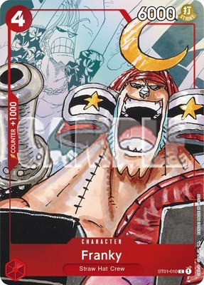 Franky (Alternate Art), One Piece Promotion Cards