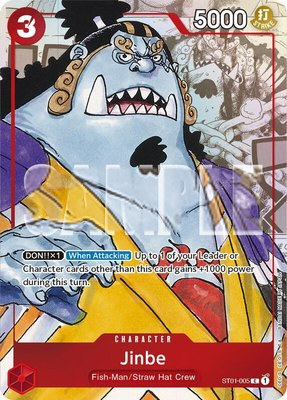 Jinbe (Alternate Art), One Piece Promotion Cards