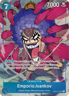 Emporio.Ivankov (051) (Alternate Art), Paramount War