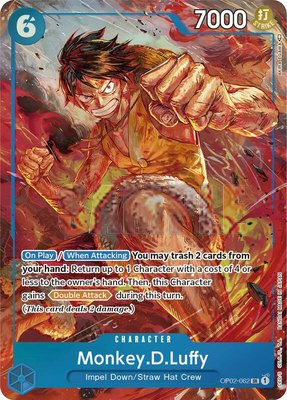 Monkey.D.Luffy (062) (Alternate Art), Paramount War