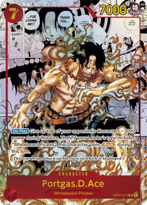 Portgas.D.Ace (Parallel) (Manga) (Alternate Art), Paramount War