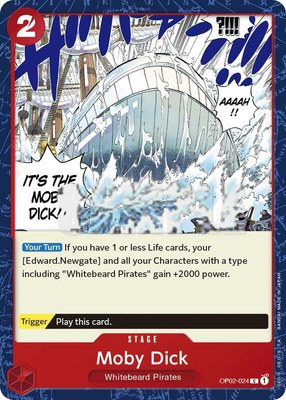 Moby Dick, Paramount War