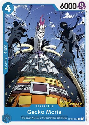 Gecko Moria, Paramount War Pre-Release Cards
