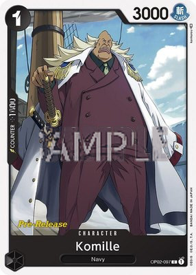 Komille, Paramount War Pre-Release Cards