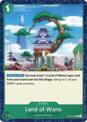 Land of Wano, Paramount War Pre-Release Cards