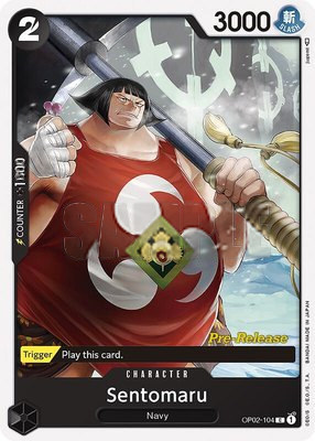 Sentomaru, Paramount War Pre-Release Cards
