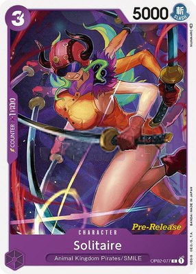 Solitaire, Paramount War Pre-Release Cards