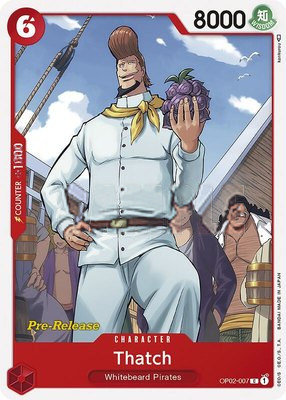 Thatch, Paramount War Pre-Release Cards