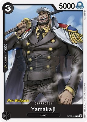 Yamakaji, Paramount War Pre-Release Cards