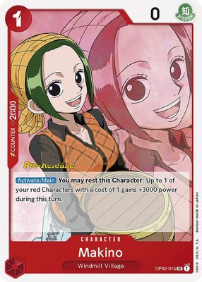 Makino, Paramount War Pre-Release Cards