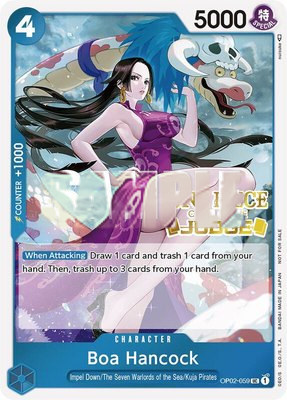 Boa Hancock (Judge), One Piece Promotion Cards