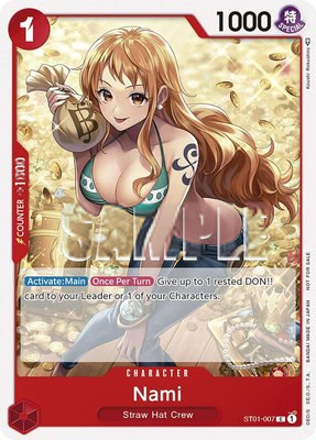 Nami (Tournament Pack Vol. 3) [Participant], One Piece Promotion Cards