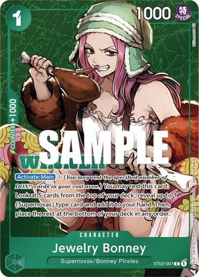 Jewelry Bonney (Tournament Pack Vol. 3) [Winner], One Piece Promotion Cards