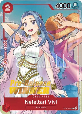 Nefeltari Vivi (OP-03 Pre-Release Tournament) [Winner], One Piece Promotion Cards