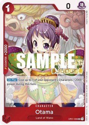 Otama (Judge), One Piece Promotion Cards