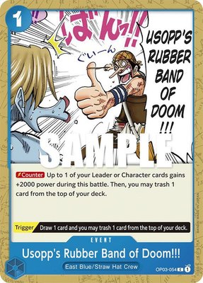 Usopp's Rubber Band of Doom!!!, Pillars of Strength