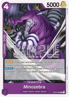 Minozebra, Pillars of Strength