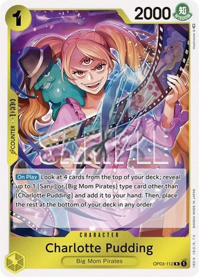 Charlotte Pudding, Pillars of Strength