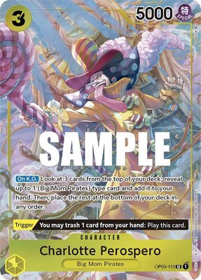 Charlotte Perospero (Alternate Art), Pillars of Strength
