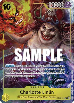 Charlotte Linlin (114) (Alternate Art), Pillars of Strength