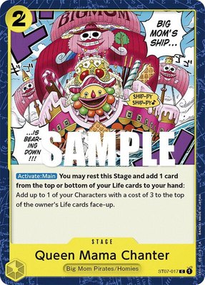 Queen Mama Chanter, Starter Deck 7: Big Mom Pirates