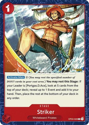 Striker, Pillars of Strength Pre-Release Cards