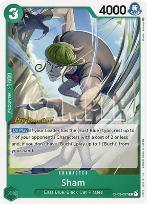 Sham, Pillars of Strength Pre-Release Cards