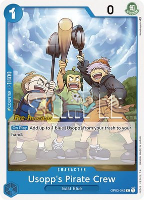 Usopp's Pirate Crew, Pillars of Strength Pre-Release Cards