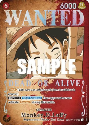 Monkey.D.Luffy (Wanted Poster), Pillars of Strength