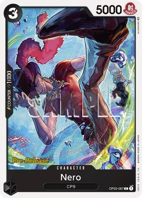 Nero, Pillars of Strength Pre-Release Cards