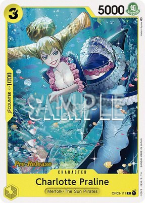 Charlotte Praline, Pillars of Strength Pre-Release Cards