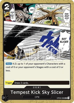 Tempest Kick Sky Slicer, Pillars of Strength Pre-Release Cards