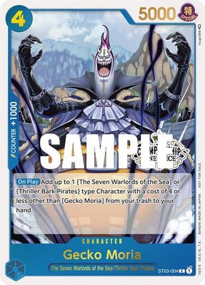 Gecko Moria (Store Championship 2023 Participation Pack Vol.1), One Piece Promotion Cards