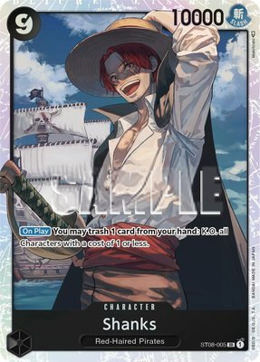 Shanks, Starter Deck 8: Monkey.D.Luffy