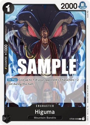 Higuma, Starter Deck 8: Monkey.D.Luffy
