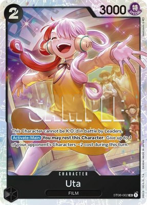Uta, Starter Deck 8: Monkey.D.Luffy