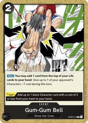 Gum-Gum Bell, Starter Deck 8: Monkey.D.Luffy