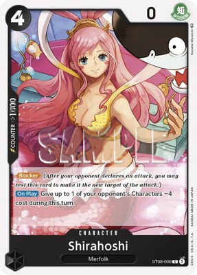 Shirahoshi, Starter Deck 8: Monkey.D.Luffy