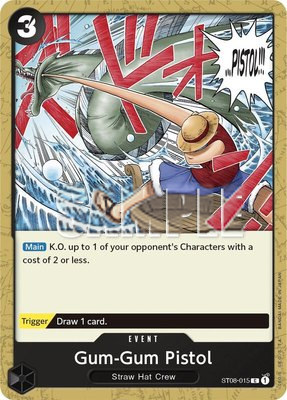 Gum-Gum Pistol, Starter Deck 8: Monkey.D.Luffy