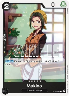 Makino, Starter Deck 8: Monkey.D.Luffy