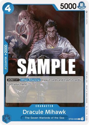 Dracule Mihawk (Tournament Pack Vol. 4), One Piece Promotion Cards