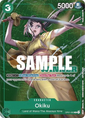 Okiku (Winner Pack Vol. 4), One Piece Promotion Cards