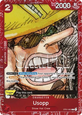 Usopp (Premium Card Collection -ONE PIECE FILM RED Edition-), One Piece Promotion Cards