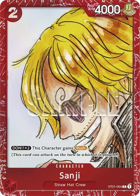 Sanji (Premium Card Collection -ONE PIECE FILM RED Edition-), One Piece Promotion Cards