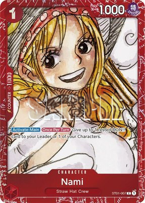Nami (Premium Card Collection -ONE PIECE FILM RED Edition-), One Piece Promotion Cards